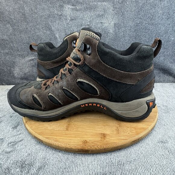 Merrell Men Reflex 2 Size 12 Boot Espresso Brown Hiking Workcore Outdoor Comfort - Picture 6 of 14